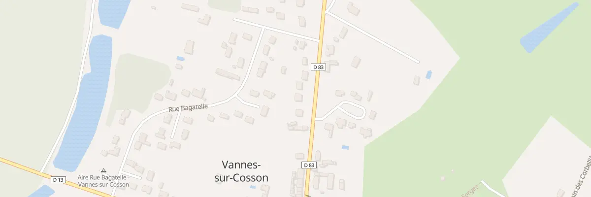 Plan du 33 Rte de Tigy à Vannes-sur-Cosson