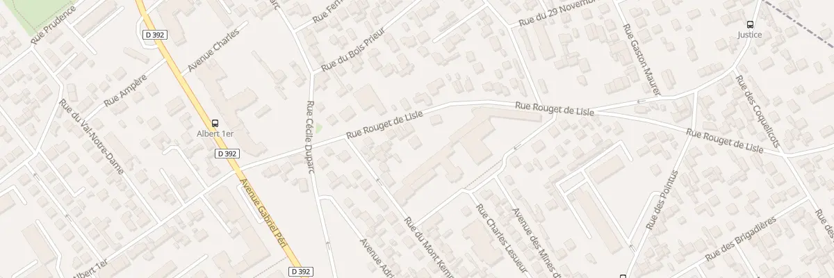 Plan du 67B Rue Rouget de Lisle à Bezons