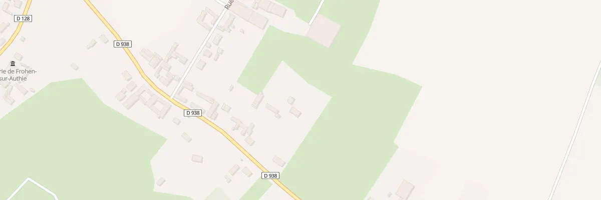 Plan du 422 Rte de Doullens à Frohen-sur-Authie