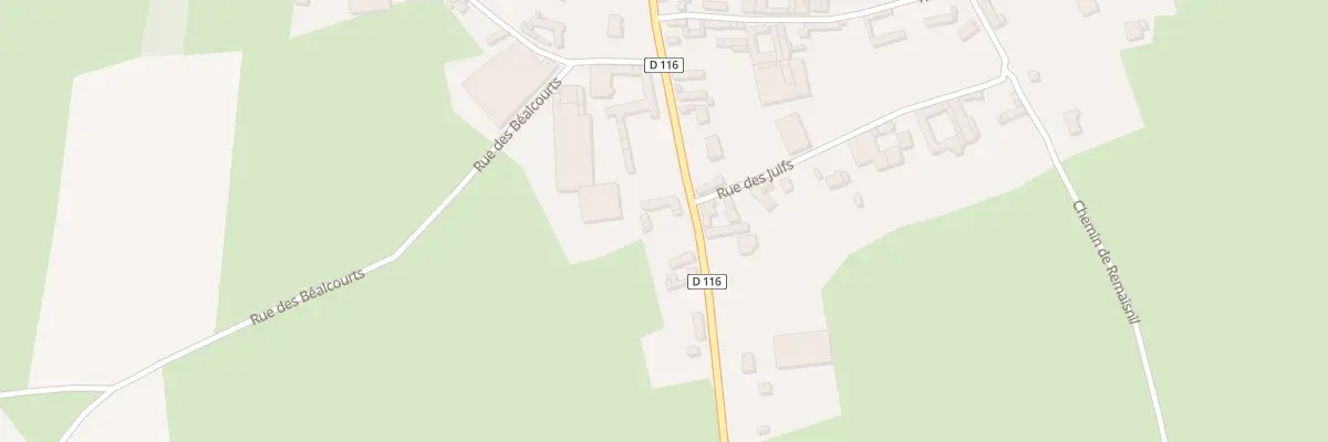 Plan du 7 Rue de Frohem à Villers-l’Hôpital
