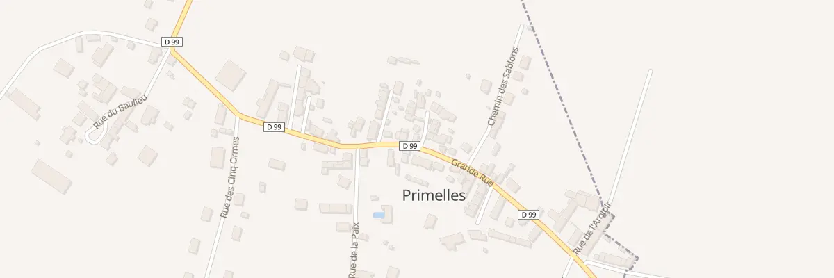 Plan du 36 Gr Grande Rue à Primelles