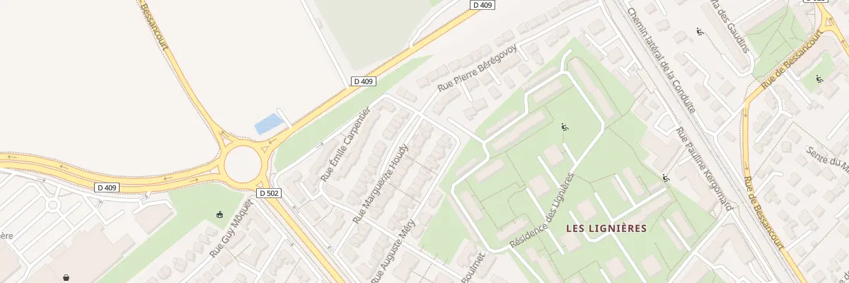 Plan du 38 Rue Marguerite Houdy à Taverny