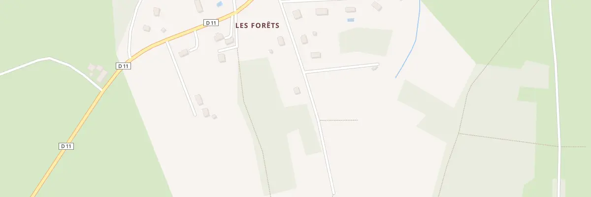 Plan du 40 Les Forêts à Saint-Silvain-Bas-le-Roc
