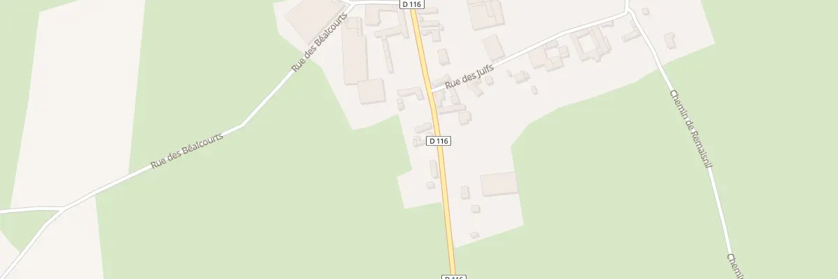 Plan du 5 Rue de Frohem à Villers-l’Hôpital