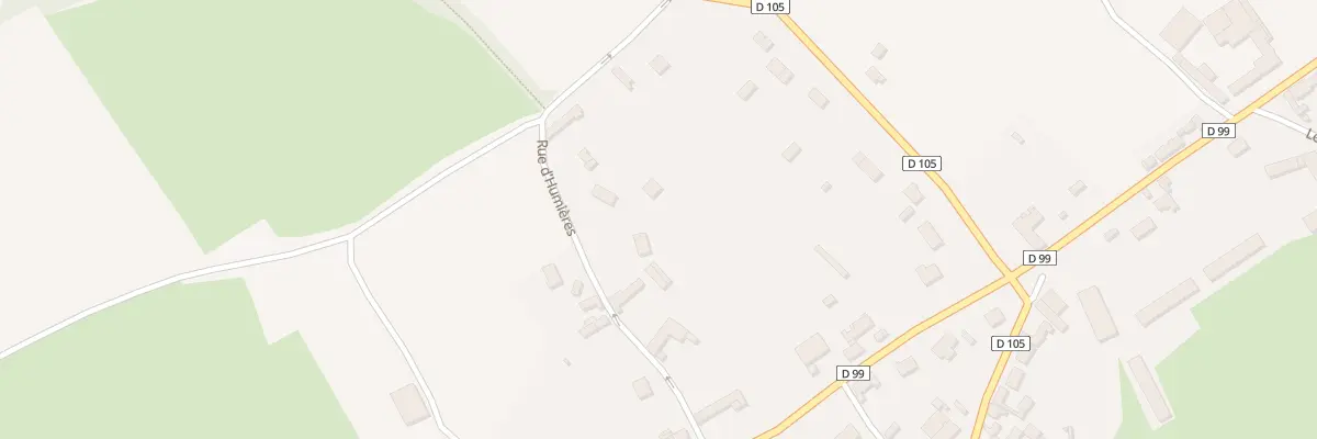 Plan du 8 Rue d’Humières à Œuf-en-Ternois