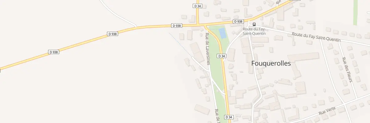 Plan du 3 Rue de Velennes à Fouquerolles