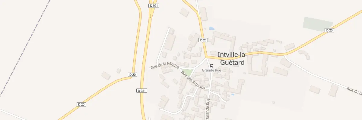 Plan du 4 Rue de la Remise à Intville-la-Guétard