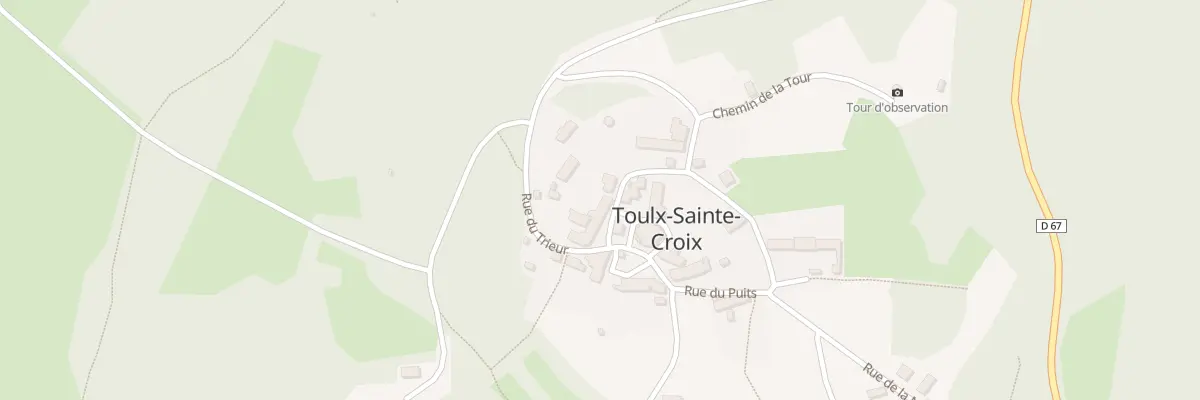 Plan du 3 Pl de l’Eglise à Toulx-Sainte-Croix