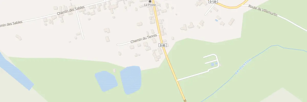 Plan du 18 Rte d’Isdes à Vannes-sur-Cosson