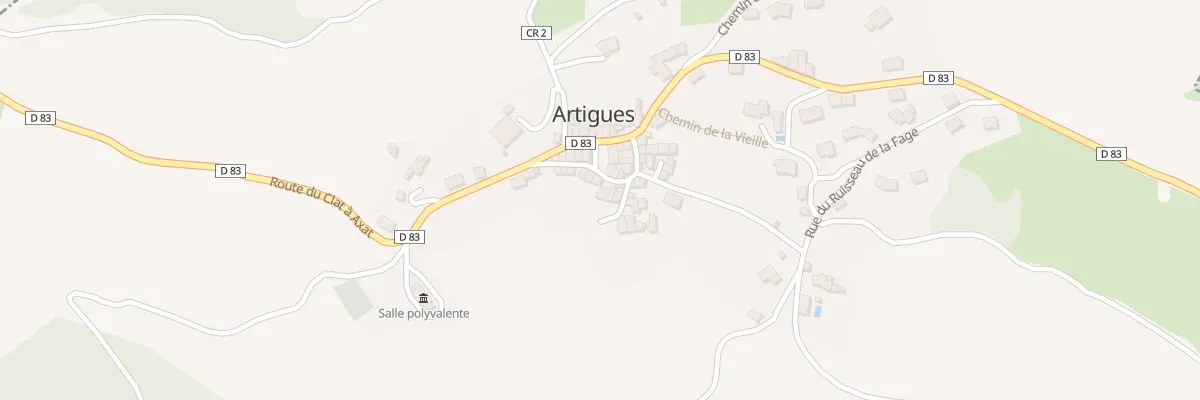 Plan du 28A Le Village à Artigues