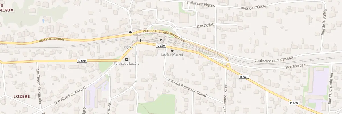 Plan du 4 Rue Charles Péguy à Palaiseau