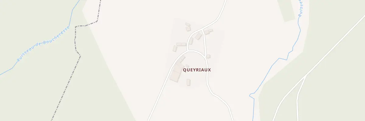 Plan du 5071 Queyriaud à Poussanges