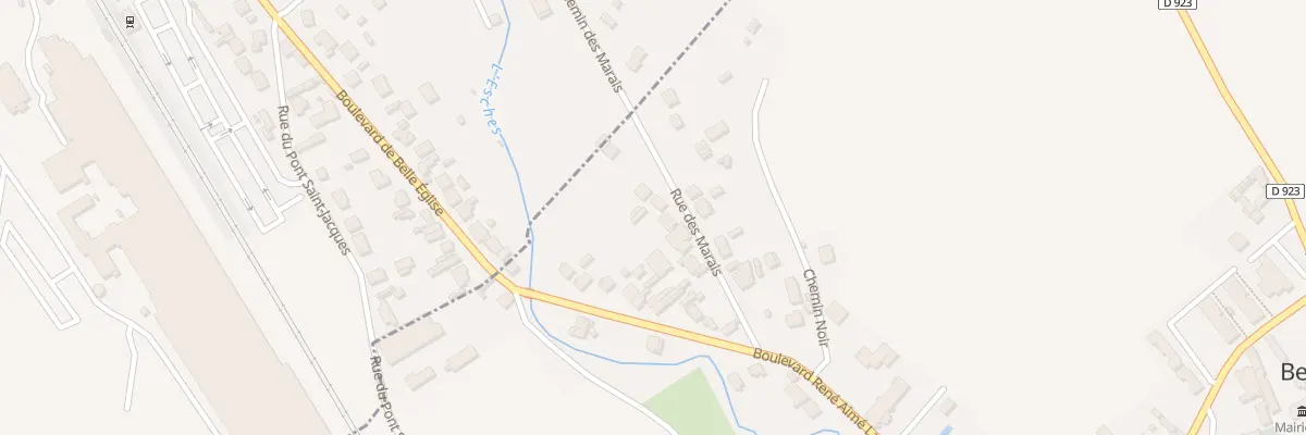 Plan du 5 Rue des Marais à Belle-Église