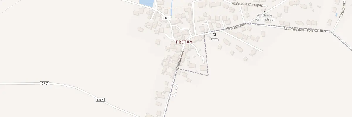 Plan du 25 Gr Grande Rue à Villejust