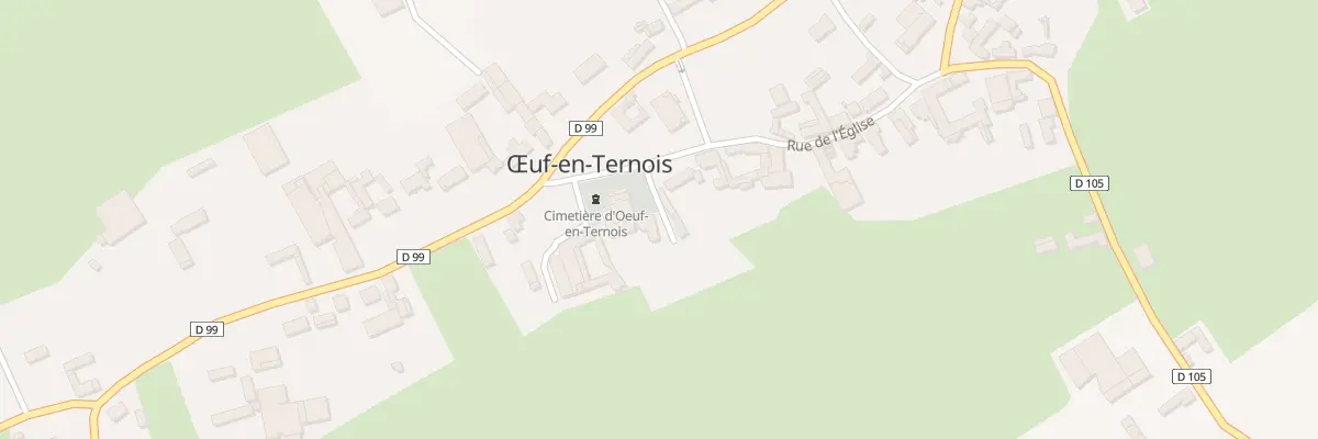 Plan du 4 Rue de l’Eglise à Œuf-en-Ternois