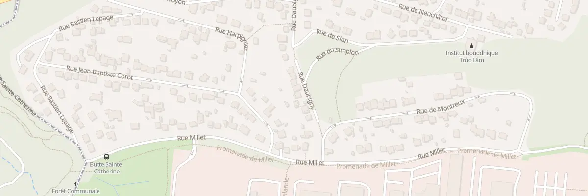 Plan du 18 Rue Daubigny à Villebon-sur-Yvette