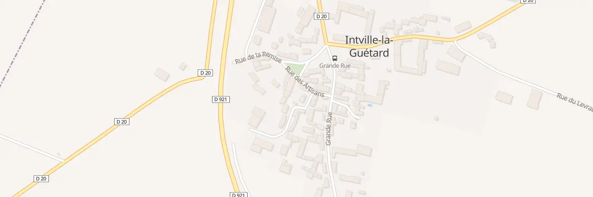 Plan du 4 Rue du Vieux Puits à Intville-la-Guétard