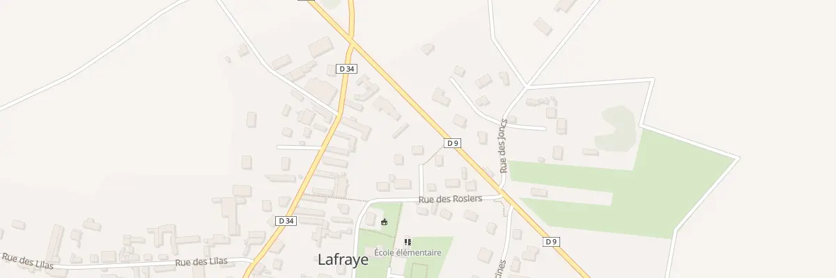 Plan du 21 Rue des Rosiers à Lafraye