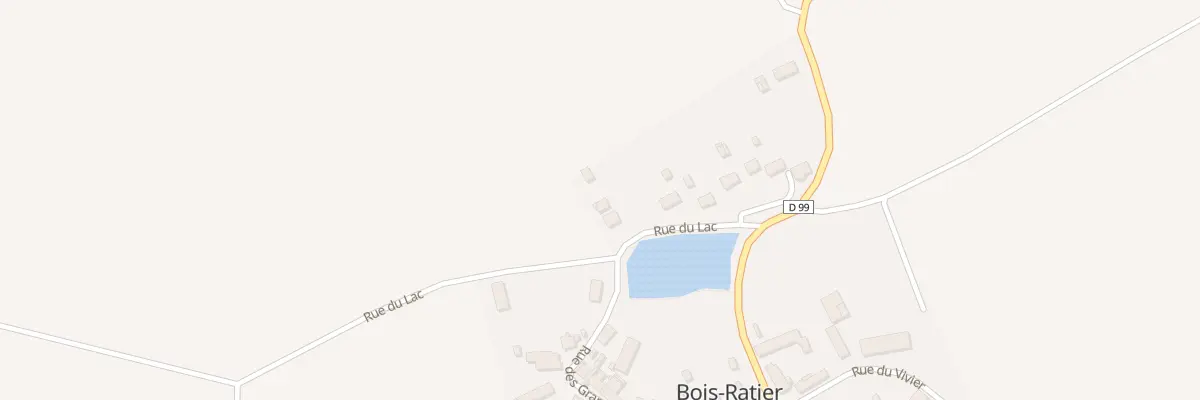 Plan du 14 Rue du Lac à Civray