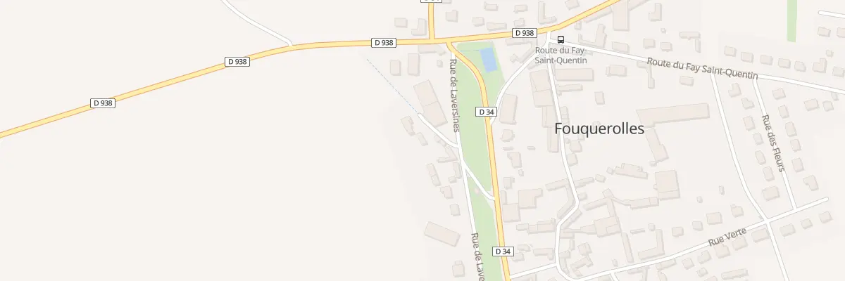 Plan du 1 Rue de Velennes à Fouquerolles