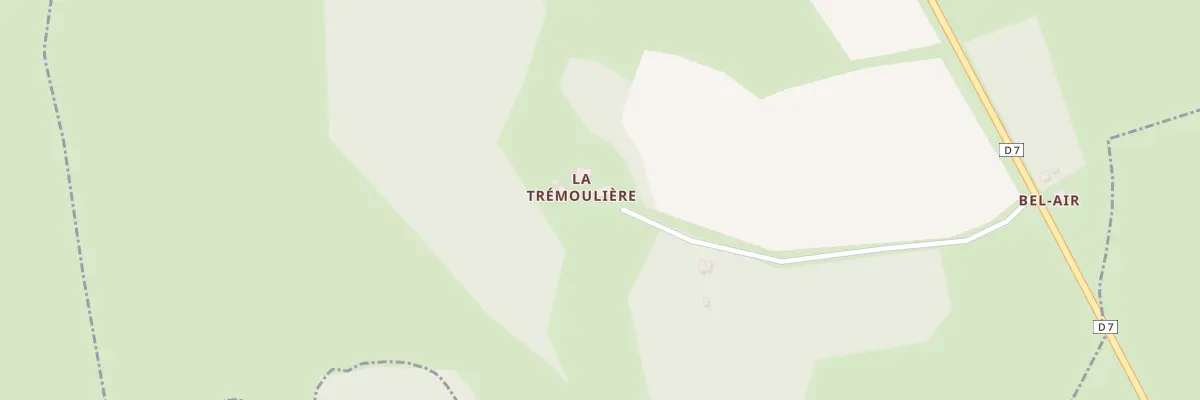 Plan du 5017 La Tremouliere à La Ségalassière