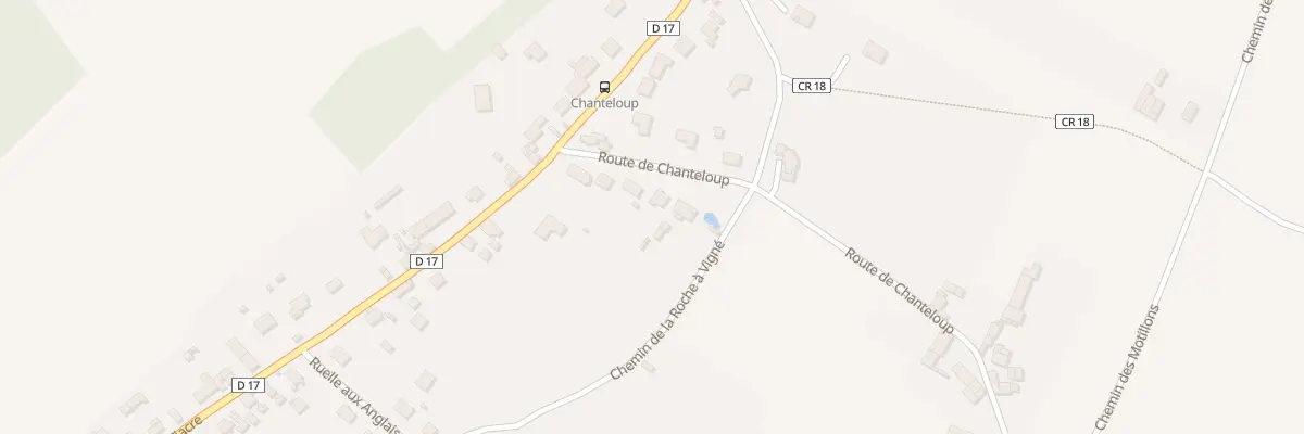 Plan du 4 Rte de Chanteloup à Auvers-Saint-Georges