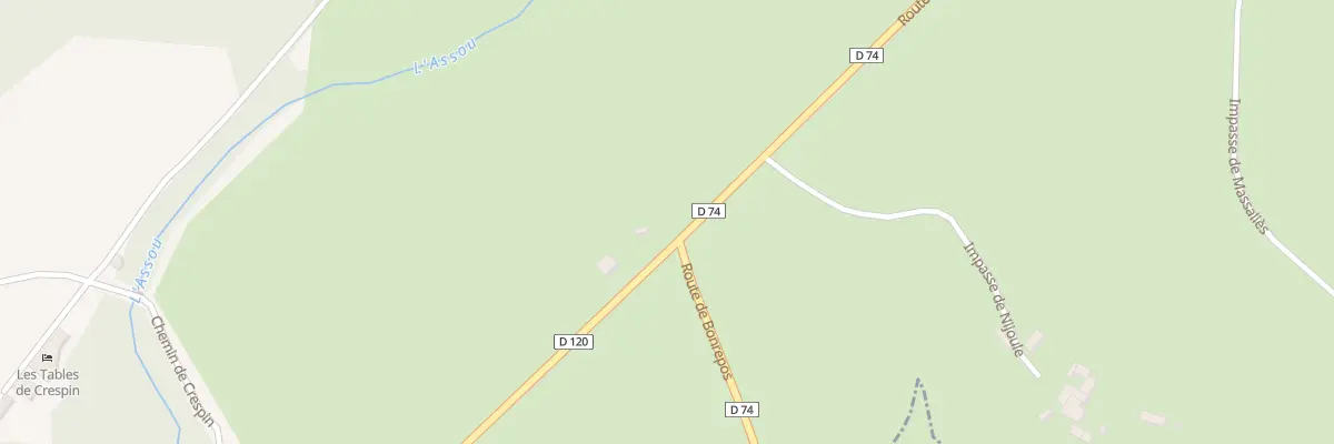 Plan du 5169 Lous Issarts à Dénat