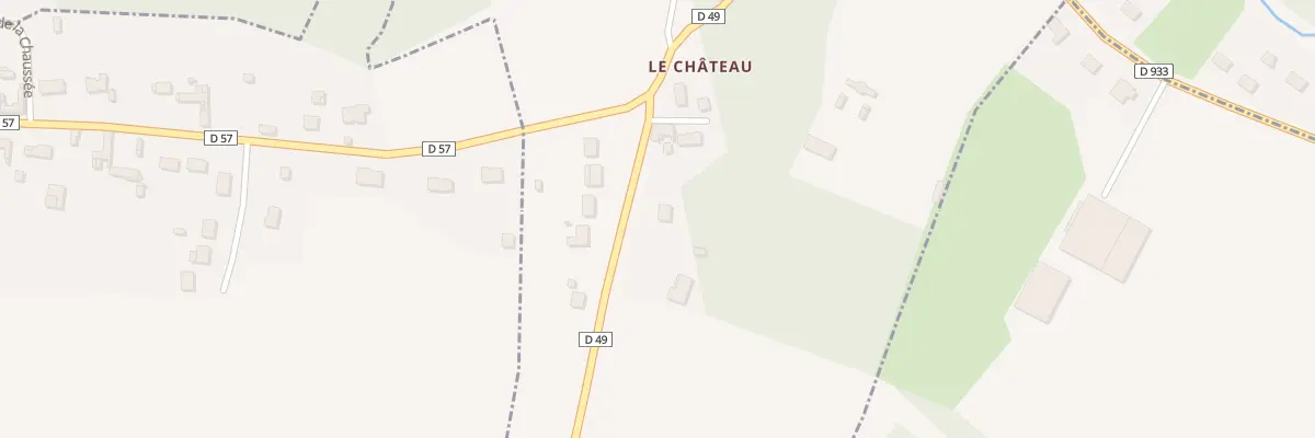 Plan du 59 Rue de Vignacourt à Canaples