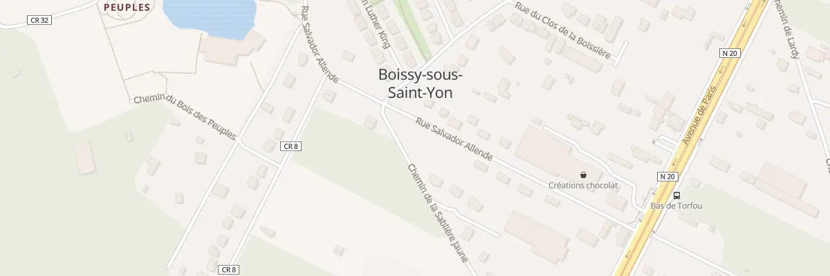 Plan du 18 Rue Salvador Allende à Boissy-sous-Saint-Yon