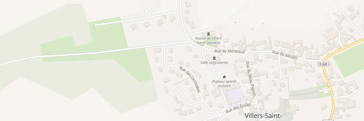 Plan du 14 Rue des Orchidées à Villers-Saint-Sépulcre