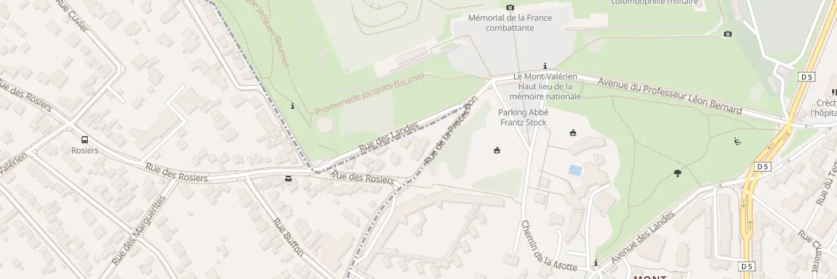 Plan du 14 Rue des Landes à Rueil-Malmaison