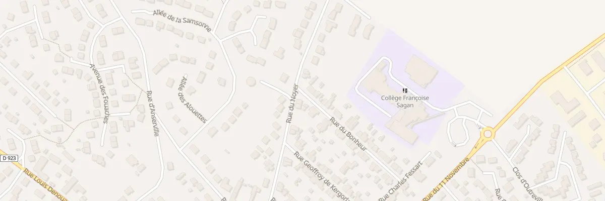 Plan du 18 Rue du Noyer à Bornel