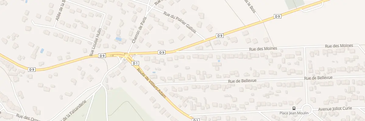 Plan du 4 Rue des Moines à Mériel