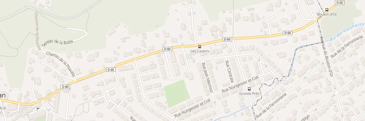 Plan du 50 Gr Grande Rue 8 Mai 1945 à Vauhallan