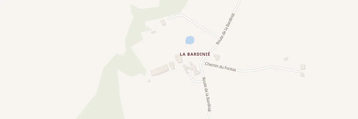 Plan du 5106 La Bardinie Hameau à Vénès