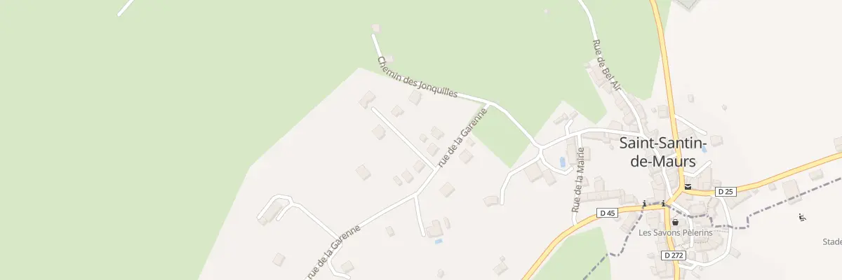 Plan du 6003 Garenne à Saint-Santin-de-Maurs