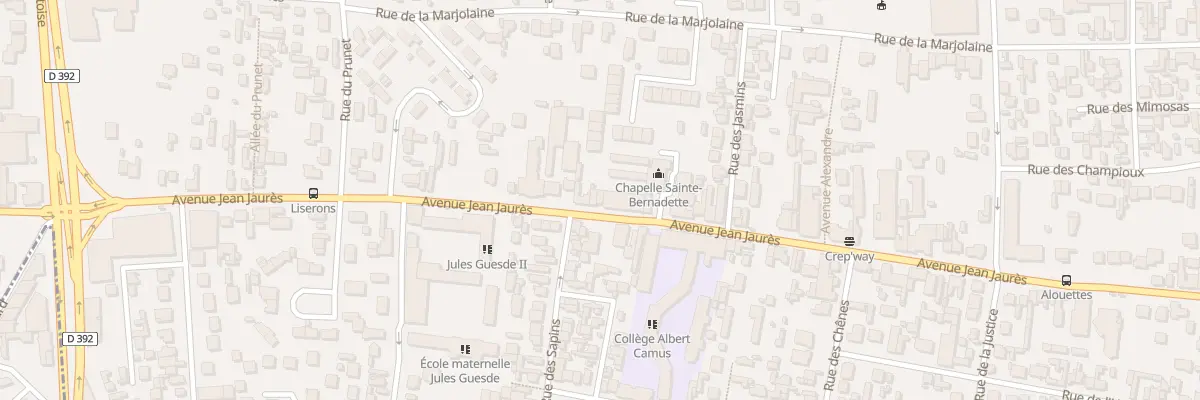 Plan du 294 Av Jean Jaures à Argenteuil