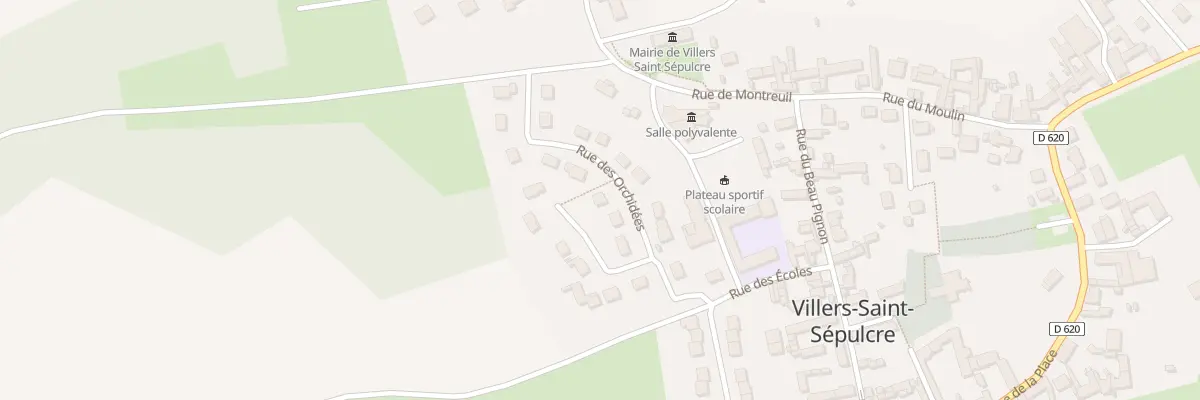 Plan du 5 Rue des Orchidées à Villers-Saint-Sépulcre