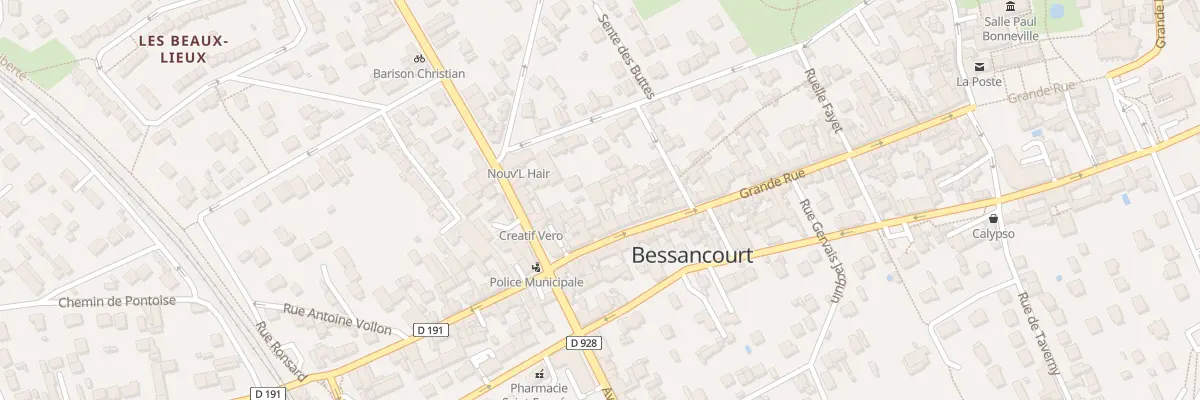 Plan du 7 Gr Grande Rue à Bessancourt