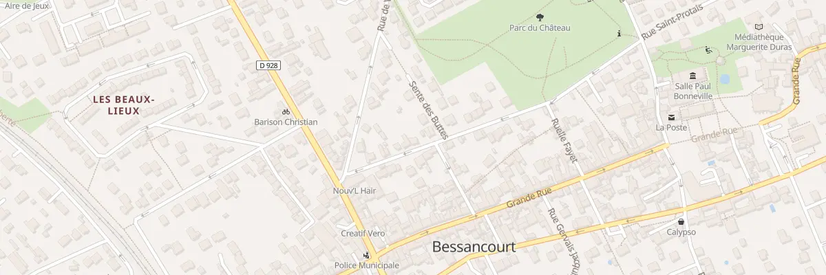 Plan du 15 Rue du Château à Bessancourt