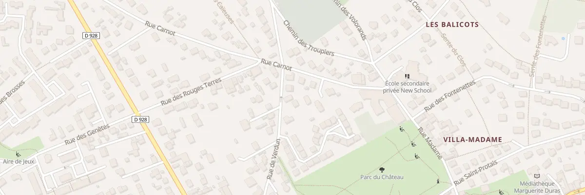 Plan du 30 Rue de Verdun à Bessancourt