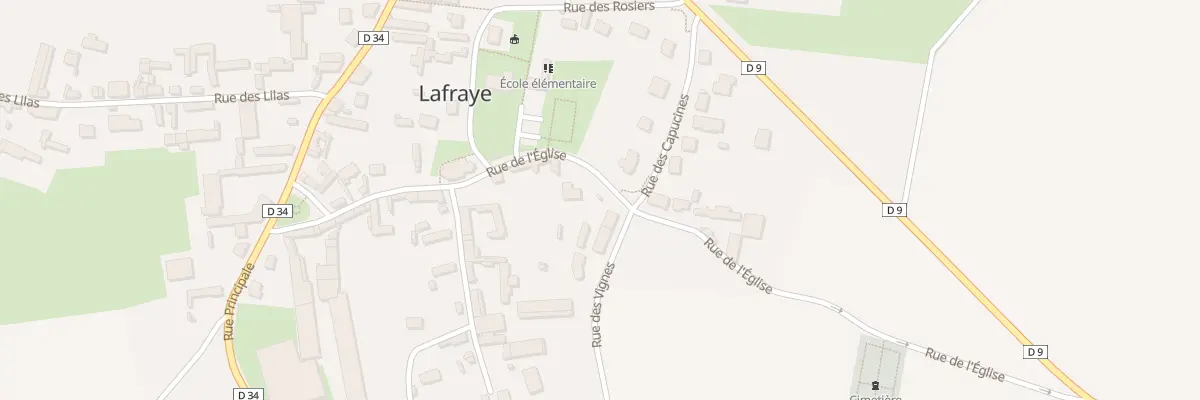 Plan du 2 Rue des Vignes à Lafraye