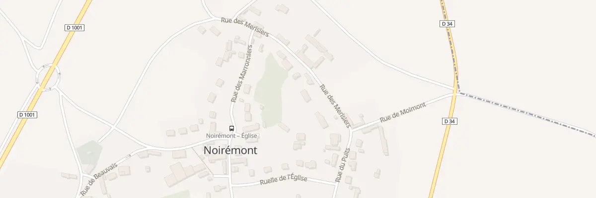 Plan du 51 Rue des Merisiers à Noirémont