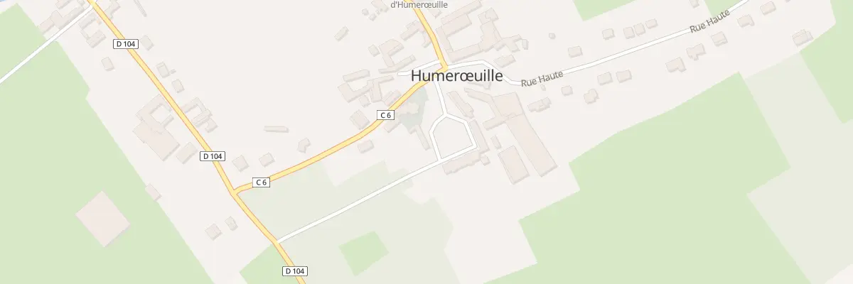 Plan du 1 Pl Publique à Humerœuille