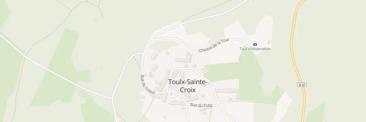 Plan du 4 Rue de l’Eglise à Toulx-Sainte-Croix