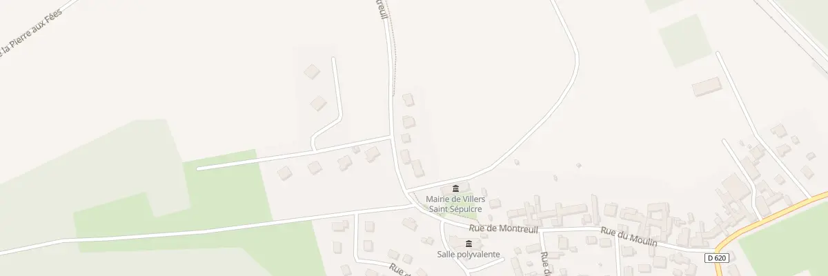 Plan du 8 Rue de Montreuil à Villers-Saint-Sépulcre
