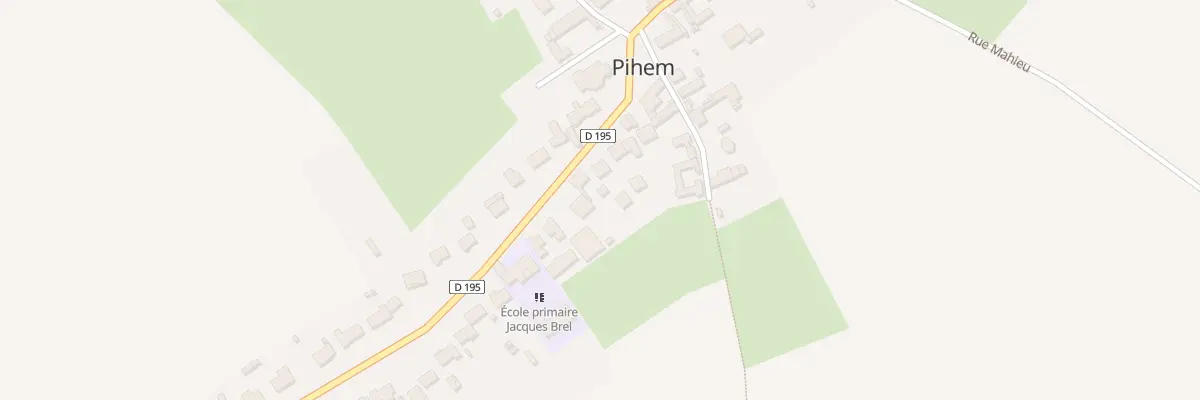Plan du 88 Rue Principale à Pihem