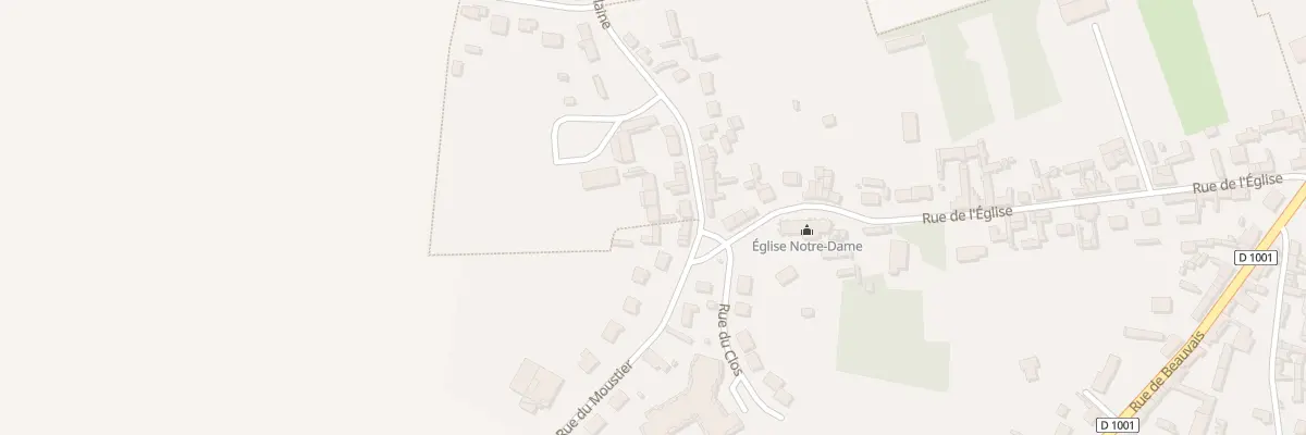 Plan du 3 Rue de la Plaine à Froissy