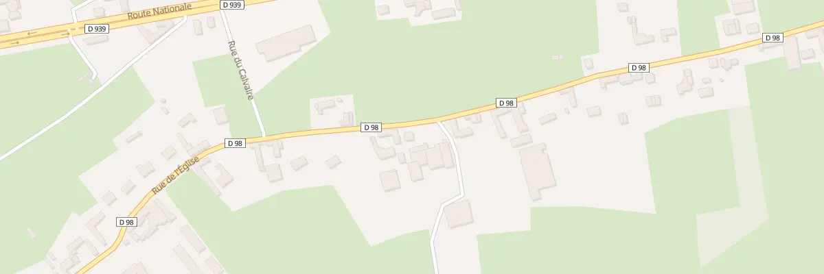 Plan du 32 Rue de l’Eglise à Humières