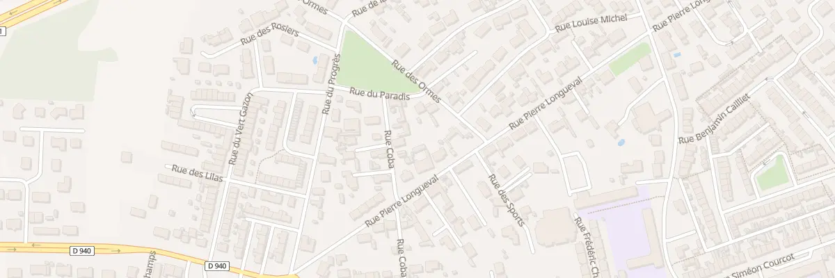 Plan du 614 Rue Pierre Longueval à Loon-Plage